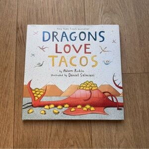 Hardcover Dragons Love Tacos Picture Book By Adam Rubin, Funny Book